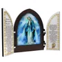 Capela com Portas de Nossa Senhora Das Gracas - 18 Cm X 26 Cm