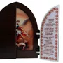 Capela com Portas Resinado Arcanjo São Miguel - 18 cm X 26 cm