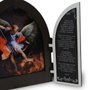 Capela com Portas Resinado Arcanjo São Miguel - 36 cm X 50 cm