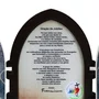 Capela com Portas Resinado Jubileu de Esperança - 18 Cm X 26 Cm