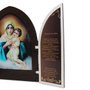 Capela com Portas Resinado Mãe Rainha - 36 Cm X 50 Cm