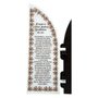 Capela com Portas Resinado Nossa Senhora Desatadora Dos Nos - 18 Cm X 26 Cm