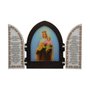 Capela com Portas Resinado Nossa Senhora do Carmo - 18 cm x 26 cm