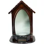 Capela de Madeira Vidro - 71 cm