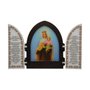 Capela com Portas Resinado Nossa Senhora do Carmo - 18 cm x 26 cm