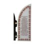 Capela em MDF Resinado Sagrada Família com Portas 18 cm