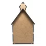 Capela Mdf Cru com Imagem de Resina 11 X 21 Cm