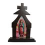 Capela MDF de Nossa Senhora Guadalupe - 17 cm x 10 cm