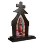 Capela MDF de Nossa Senhora Guadalupe - 17 cm x 10 cm