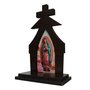 Capela MDF de Nossa Senhora Guadalupe - 17 cm x 10 cm
