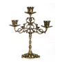 Castiçal  Bronze 3 Velas A 25 x L 23