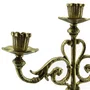 Castiçal Três Velas Bronze - 21 cm x 27 cm