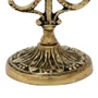 Castical Três Velas Bronze 22 x 28 Cm Castical Três Velas Bronze 22 x 28 Cm