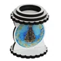 Castiçal Vela Copo Nossa Senhora Aparecida 10 cm