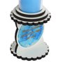 Castiçal Vela Copo Nossa Senhora Aparecida 10 cm