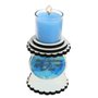 Castiçal Vela Copo Nossa Senhora Aparecida 10 cm