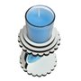 Castiçal Vela Copo Nossa Senhora Aparecida 10 cm