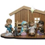 Cenário Com Presépio Infantil 12 Peças - 19 cm x 30 cm
