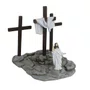 Cenário Cristo Ressuscitado 5 Peças - 26 cm