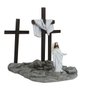Cenário Cristo Ressuscitado 5 Peças - 26 cm