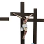 Cenário Nossa Senhora das Dores Contempla Jesus na Cruz