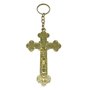 Chaveiro Crucifixo Dourado