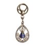 Chaveiro de Nossa Senhora Aparecida Oval Strass