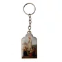 Chaveiro Madeira de Nossa Senhora de Fátima Corrente