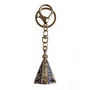 Chaveiro Mosquete Nossa Senhora Aparecida Dourado