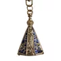 Chaveiro Mosquete Nossa Senhora Aparecida Dourado