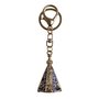 Chaveiro Mosquete Nossa Senhora Aparecida Dourado