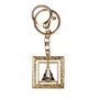 Chaveiro Nicho Nossa Senhora Aparecida Dourado