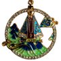 Chaveiro Dourado de Nossa Senhora Aparecida Montanhas