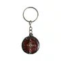 Chaveiro Medalha de São Bento Prata - 8 cm 