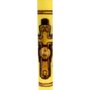 Círio Pascal 50 cm x 9 cm Amarelo Adesivo Cordeiro Cruz Dourada 2024