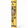 Círio Pascal Relevo Ressuscitado Anjos Adoradores 2026 - 90 X 9 cm Amarelo