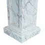Coluna Pedestal de Madeira para Imagens Textura Mármore - 90 cm x 40 cm