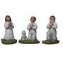 Conjunto Pastores de Resina Nacional - 12 cm