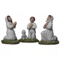 Conjunto Pastores de Resina Nacional - 12 cm