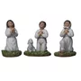 Conjunto Pastores de Resina Nacional - 12 cm