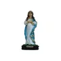 Coroa do Advento Vela e Imagem de Nossa Senhora Grávida - 12 cm