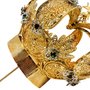 Coroa Dourada 14,5cm x 8cm