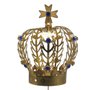Coroa Dourada para Imagem de Nossa Senhora 15cm