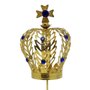 Coroa Dourada para Imagem de Nossa Senhora 6 cm