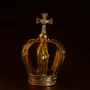 Coroa Dourada Zamak -  5,5 cm