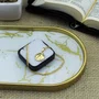 Corrente Banhada Dourada Medalha Redonda de Nossa Senhora Aparecida