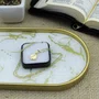 Corrente Banhada Dourada Medalha Redonda de Nossa Senhora Aparecida
