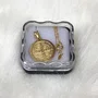 Corrente Banhada Dourada Medalha São Bento