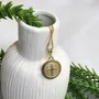 Corrente Banhada Dourada Medalha São Bento