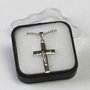 Corrente Crucifixo Pequeno - Inox